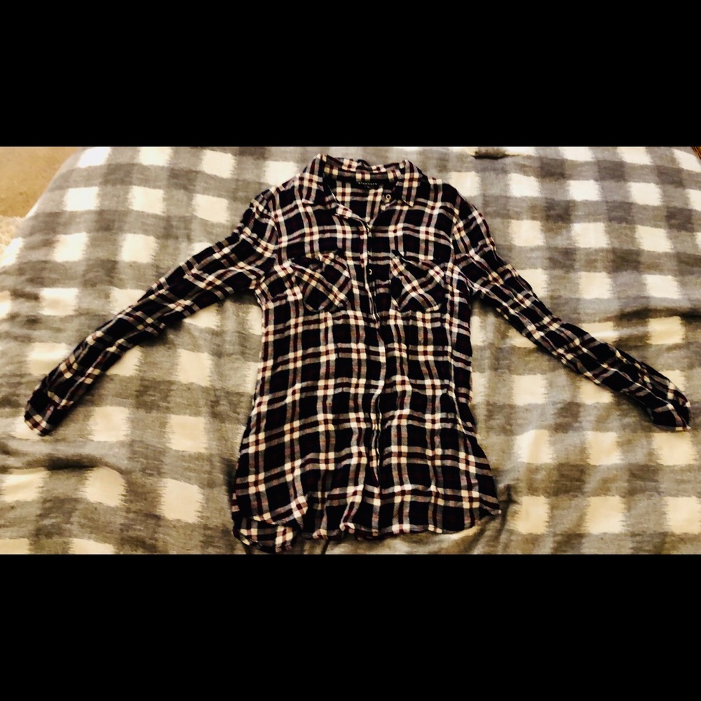 Multicolored flannel